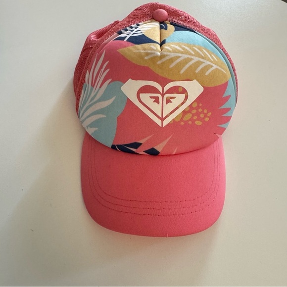 Roxy Pink and Multicolor Cap Girls - Picture 2 of 6